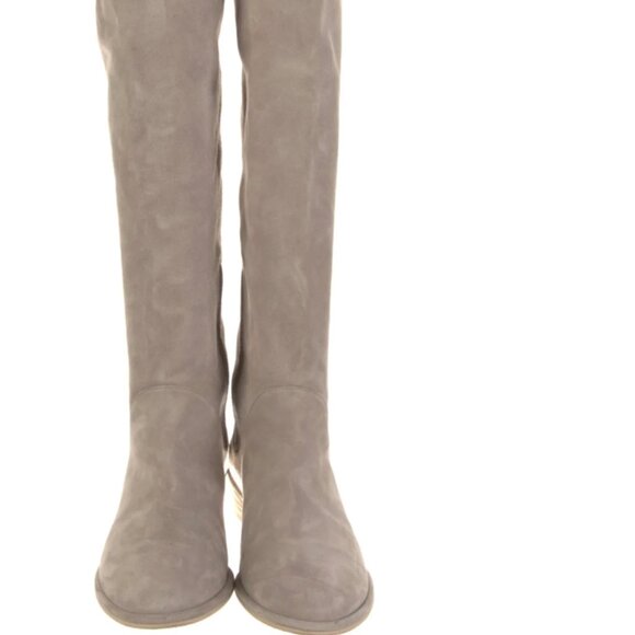 Stuart Weitzman Suede Over-The-Knee Boots - Picture 2 of 3